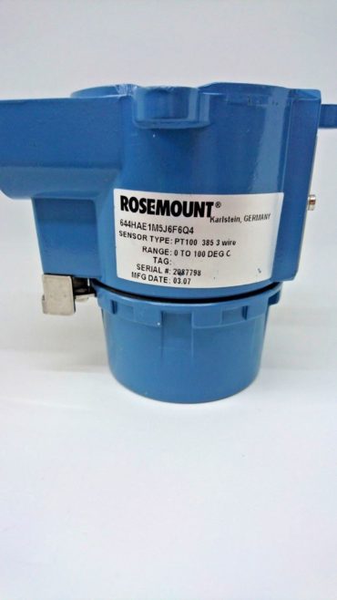 ROSEMOUNT 644H TEMPERATURE TRANSMITTERS 0-100º C 644HAE1M5J6F6Q4 - Image 3