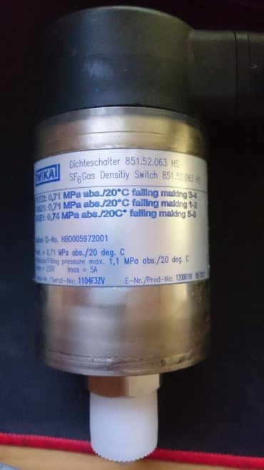 Wika GDS-HV Gas Density Switch